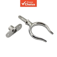 Stainless Steel 316 Grade Boat Yacht Deck Mounting Rowlock Oarlock  Pemasangan Dek Bot Gred Keluli T