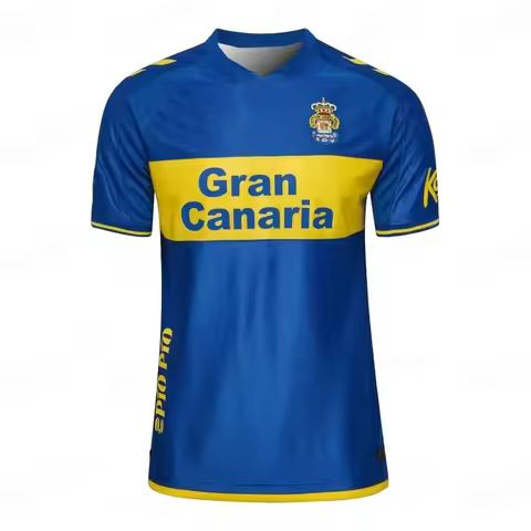 2026 New Spanish Las Palmas Concept Football Shirt Printed Quick Drying Casual Daily Sports T-shirt 