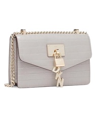 DKNY Women's Elissa Small Shoulder Bag, Gravel