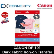 Canon Dark Fabric Iron-On Transfer (DF-101) [5 Sheets] Canon DF-101 DF101 Canon Consumables Iron