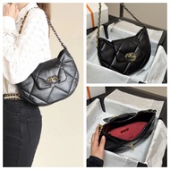 Crescent Armpit Wanderer Handbag Exquisite Practical High-End Sheepskin Quilted Chain Half Month 24c