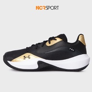 Sepatu Basket Under Armour Ua Lockdown 7 Low Black Gold Original 30276