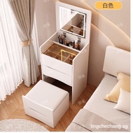 【In stock】"" Clamshell folding makeup table Removable vanity small one-person dressing LED light wit