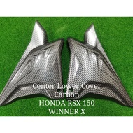 💥RSX 150 Center Lower Cover Carbon (Battery Cover) Winner X CF RSX