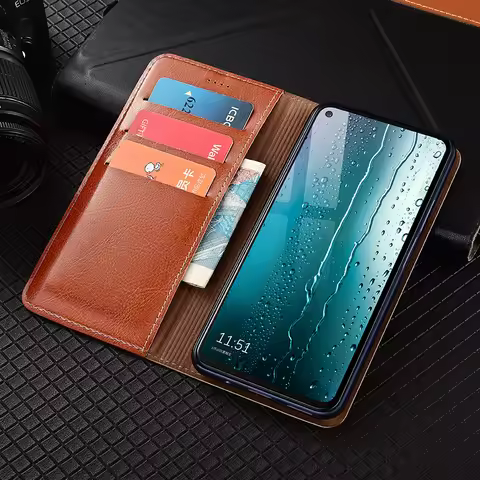 Leather Flip Phone Case Suitable For Sony Xperia 1 5 10 VI V IV II III Lite Magnetic Bracket Flip co