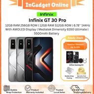 [PROMO] INFINIX GT30 PRO 5G | Dimensity 8350 Ultimate |5500 mAh battery 45W charging | Original set