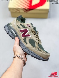 นิวบาลานซ์ New Balance NB990 V3 Retro Comfortable Running Shoes NB รองเท้าวิ่ง รองเท้าวิ่ง รองเท้าเท