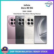 Infinix Zero 40 5G/X6861 (12GB+256GB) Original Infinix Malaysia Set + Free Gift