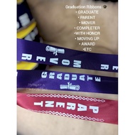 50 YARDS PER ROLL GRADUATE RIBBONS MEDAL RIBBONS 50 YARDS PER ROLL