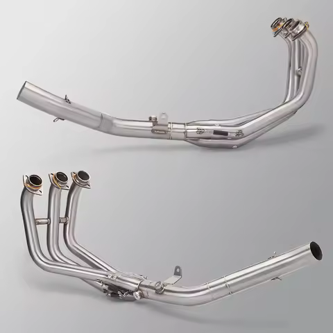 Slip on Tube For Yamaha MT09 MT09SP FZ09 XSR900 V3 V4 2021-2024 Motorcycle Exhaust System Stainless