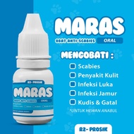 Obat Scabies Kucing Tetes Obat Jamur Demodex Kucing Anjing MARAS Oral