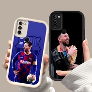 HK-2 Argentina Messi 10 Luxury shockproof Casing for Infinix Note 50S 50X GT 30 Tecno Camon 12 Spark