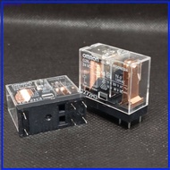 ร้านในไทย! รีเลย์ Omron G2R-2 G2R-1-E -1A-E DC5V-12V-24V 220VAC รีเลย์6ขา