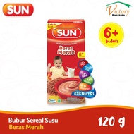 SUN Bubur Sereal Susu Beras Merah 120g 6+ Bulan Bubur Bayi