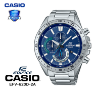 นาฬิกาข้อมือ Casio Edifice EFV-620D-2A สายสแตนเลส หน้าปัดดิจิตอล หน้าปัด 40 มม. ดีไซน์หรูหรา