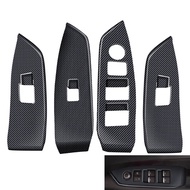 Mazda Cx-5 CX5 KF 2017-2025 Carbon Trim/Black Titanium Power Windows Panel Protector Cover For Cx5