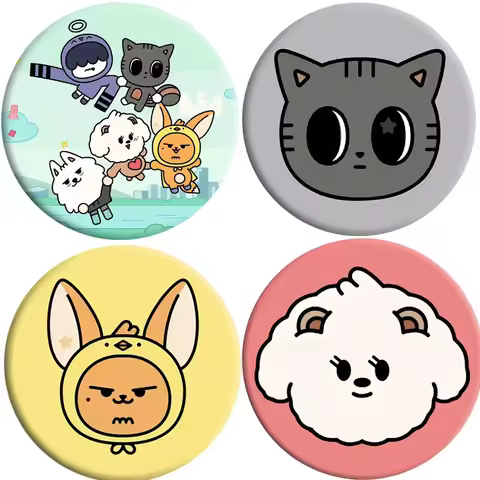 Korea TxT Pin Brooch New Album The Star Chapter: SANCTUARY Cartoon Figures SOOBIN Badge for Backpack