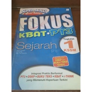FOKUS kbat PT3 (Sejarah), Drill in (math & sains), praktis A++ (BM & Geo)