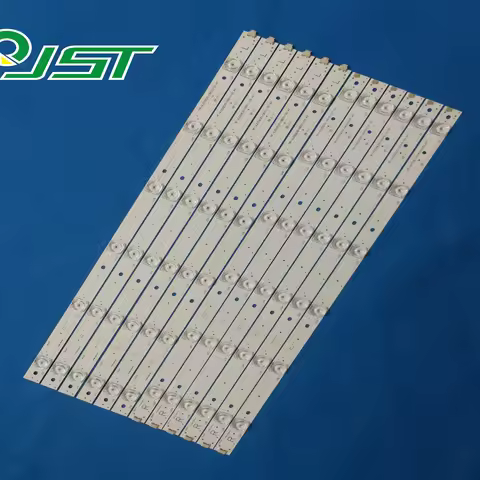 12pcs/Kit LED Strips for RF-AJ550E30-0601R-05 A0 HWV5553-01C LC55CFE6452E LC55CFE6452K LC55CFG6241E 