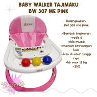 Baby Walker Apollo kereta bayi/alat belajar jalan  TAJIMAKU 307 musik fullset