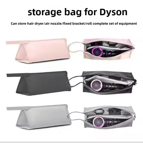 Portable Hair Dryer Bag Dustproof Protection Storage Bag Travel Organizer Pouch Case Double Layer Tr