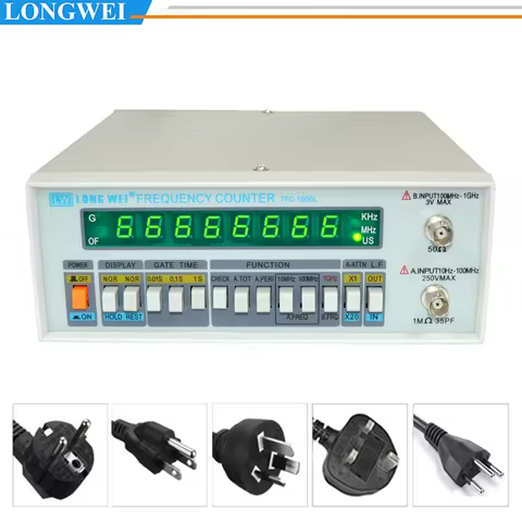 Longwei TFC-2700L Multi-Functional High Precision Instrument with 8 LED Displays 10Hz-2.7GHz Frequen