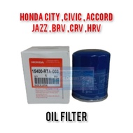 OEM Honda Oil Filter 15400-RTA-003/004 ACCORD CITY CIVIC JAZZ HRV CRV ODYSSEY OTCU
