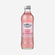 Franklin & Sons Rose Lemonade 275 ml. 3 Bottles Of English Petals Lemon Juice 200 3
