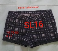 kode: SL16/PL celana pendek cewek/hotpans / rokcelana/celana cewek second/celana pendek/pakaian cewe