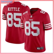 Rugby Uniform Baseball Street Hip-Hop Harajuku BF Style Retro Embroidered Letter t-Shirt 49ers 85Geo