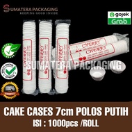Paper Cake Cases cup 7cm Alas Roti Kue Bolu Kertas CHERRY 7 Medan