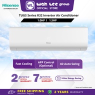 [SAVE4.0 NUR] Hisense 1.0HP 1.5HP Standard Inverter TUGS Series PLASMA Air Conditioner Air Cond 5 St