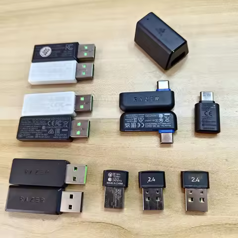 USB Dongle Receiver For Razer Kraken V3 Pro/V4 NARI/Nari Ultimate Blackshark V2 PRO A（2020）/B（2023）K