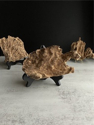 【重油/日常款】野生芽莊沉香擺件(內可挑造型)  風水擺件