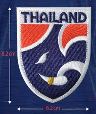 อาร์ม ฟุตบอลทีมชาติไทย (แบบเย็บติดเสื้อ หรือเย็บติดวัสดุ ผ้า กระเป๋า)