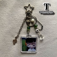 GANTUNGAN Beads Keychain Bag Blythe Doll Xd Keychain Bag Beads Aesthetic Jewelry Cha