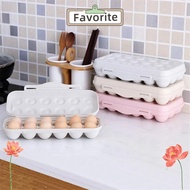 FAVORITEGOODS Egg Storage Box, Colorful Anti Drop Egg Tray Holder,  Acrylic Egg Tray egg