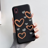 สำหรับ Samsung Galaxy A01 Core/ M01 Core เคสโทรศัพท์สีขนมปกหลังลาย Dinasour น่ารักสำหรับ Samsung แกน