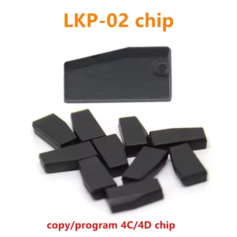 10PCS Car Key Chip Original LKP02 LKP-02 Chip Can Clone 4C/4D/G Chips Can Copy ID46 Chip for Tango&K