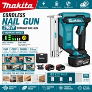 Makita 299V CordlessaMakita 299V Cordless Nailer Staple Gun Lithium Battery Rechargeable Nail Gun Wo