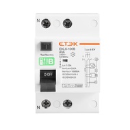 ETEK EKL6-100B 40A 30MA Type B Residual Current Circuit Breaker (RCCB) รับประกัน 1 ปี