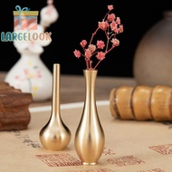 [largelookS] Mini Pure copper vase gold decor living room Antique vase unique flower vase [new]