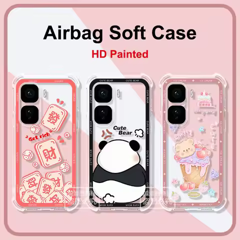 For Vivo iQOO Neo 10 Crystal Case iQOO Neo10Pro HD Painted Air Bag 360 Protect Matte Back Shell iQOO