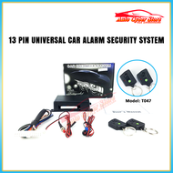 [READY STOCK] HC-333 13PIN UNIVERSAL CAR ALARM SECURITY SYSTEM AUTO CYBER STORE