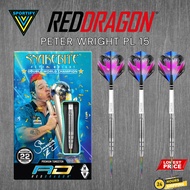 Red Dragon Dart Peter Wright PL15 90% Tungsten Steel Tips Dart - 22g/24g
