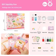 Childrens DIY Silly Putty Kit Making Girls Toys