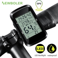 NEWBOLER GPS Bike Speedometer Bicycle Computer GPS Speedometer  Waterproof 2.4 inch Bike Odometer
