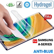 For Samsung Galaxy A14 A15 A25 A34 A35 A54 A55 5G Clear Matte Privacy Anti Blue Hydrogel Soft Tpu Sc