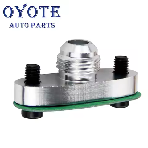 OYOTE AN10 Turbo Oil Return/Drain Flange Adapter 10AN GT40 GT42 GT45 GT47 GT55 T3/T4 T3 T4 ODF-01