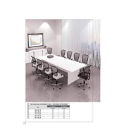 (FREE Delivery Klang Valley) Meeting Conference Table 12 x 5 FT (For 12 Person)
